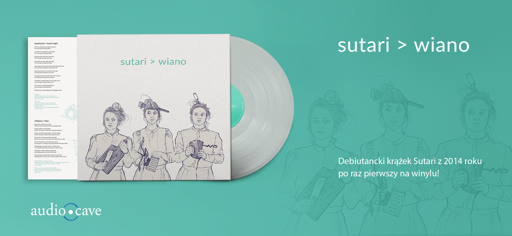 Sutari - Wiano [reedycja 2023] LP